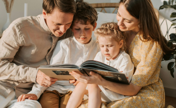 family reading